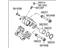 Hyundai 58310-2TA60 Caliper Kit-Rear Brake,LH