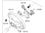 Hyundai 56100-2M700-9P Steering Wheel Assembly