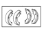 Hyundai 58305-21A00 Rear Brake Shoe & Lining Kit