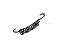 Hyundai 58255-4D500 Spring-Shoe Return,Lower