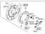 Hyundai 58270-4D500 Brake Assembly-Parking Rear,RH