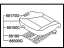 Hyundai 88100-0W000-J4A Cushion Assembly-Front Seat,Driver