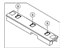 Hyundai 85750-2L510-9K Tray Assembly-Luggage Floor Under