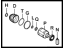 Hyundai 49605-0WA62 Joint Kit-Front Axle Differential Side RH