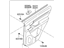 Hyundai 83302-0W010-1T Panel Complete-Rear Door Trim,RH