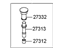 Hyundai 27300-39A00 Plug & Cap Set-Ignition