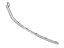 Hyundai 83165-3N000 Weatherstrip-Rear Door Parting,RH