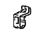 Hyundai 97794-34000 Clip-Liquid Tube Mounting
