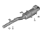Hyundai 35770-M5001 SILENCER ASSY