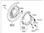 Hyundai 58270-B1000 Brake Assembly-Parking Rear,RH