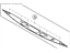 Hyundai 87310-D2000 GARNISH Assembly-Tail Gate