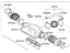 Hyundai 28130-B1100 Hose Assembly-Air Intake