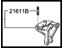 Hyundai 21670-2B200 Engine Support Bracket Assembly
