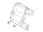 Hyundai 89460-G7210-SHU Rear Right-Hand Seat Back Covering