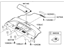 Hyundai 85610-4R040-HZ Trim Assembly-Package Tray