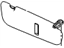 Hyundai 85210-2V130-8M Sun Visor Assembly, Left