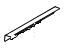 Hyundai 65282-D2070 Extension-Reinforcement S/Sill Inner Front,RH