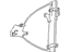 Hyundai 82403-25010 Front Left Power Window Regulator Assembly