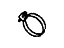 Hyundai 14711-83001 Clamp-Hose