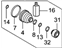 Hyundai 49584-3V510 Damper Kit-Front Axle Dynamic,LH