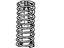 Hyundai 55350-38600 Spring-Rear