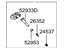 Hyundai 52933-2M000 Motors Tire Tpms Sensor