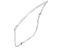 Hyundai 82120-2E000-DD Weatherstrip-Front Door Body Side RH