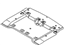 Hyundai 84280-0W000-HZ Carpet Assembly-Rear Floor