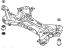 Hyundai 62405-2S600 Crossmember Complete-Front Axle