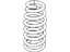 Hyundai 55350-C2104 Spring-Rear