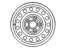 Hyundai 52910-2B925 Steel Wheel Assembly
