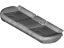 Hyundai 89160-IB000-NGH COVERING ASSY-RR SEAT CUSHION
