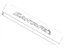 Hyundai 86310-2W000 Santafe Emblem, Left