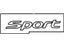 Hyundai 86312-4Z000 Sport Emblem