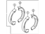 Hyundai 58305-3MA03 Shoe & Lining Kit-Rear Parking Brake