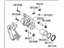 Hyundai 58311-3NA00 Caliper Kit-Rear Brake,RH