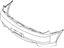 Hyundai 86610-2C011 Rear Bumper Cover