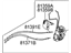 Hyundai 81310-1R110 Latch & ACTUATOR Assembly-Front Door,L