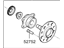 Hyundai 52730-2G200 Rear Wheel Hub And Bearing Assembly