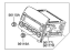 Hyundai 00202-F6001-QZFLT VISTEON Radio-6/DISK Nf FLT