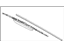 Hyundai 98350-4D000 Front Left Side Windshield Wiper Blade