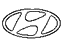 Hyundai 86341-2C000 Symbol Mark Emblem