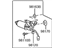 Hyundai 98010-24000 Windshield Wiper Motor Assembly