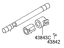 Hyundai 43880-28600 Shaft Assembly-Control