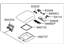 Hyundai 84660-3J100-6T Console Armrest Assembly