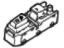 Hyundai 93580-F2410-4X SWITCH ASSY-RR P/WDO SUB LH