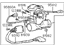 Hyundai 81910-28022 Body & Switch Assembly-Steering & IGNTION