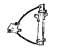 Hyundai 82401-38000 Front Driver Side Door Window Regulator
