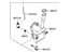 Hyundai 98610-E6000 Reservoir & Pump Assembly-Washer