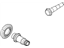 Hyundai 47339-3B800 Shaft Set-Hypoid Gear